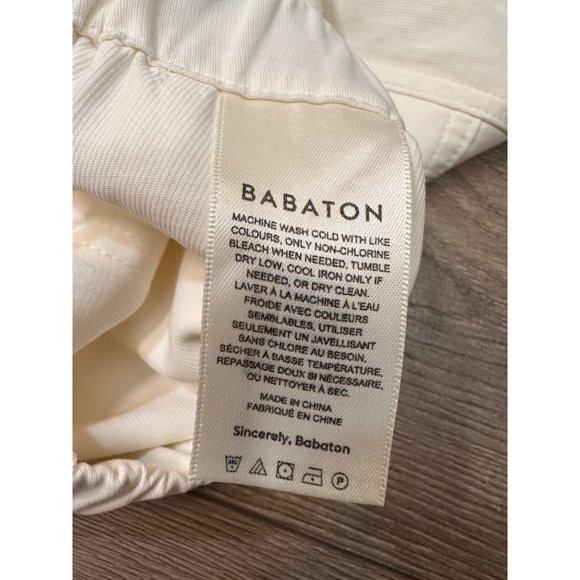 Aritzia Babaton Titan Pants Cream 8 - Picture 9 of 11